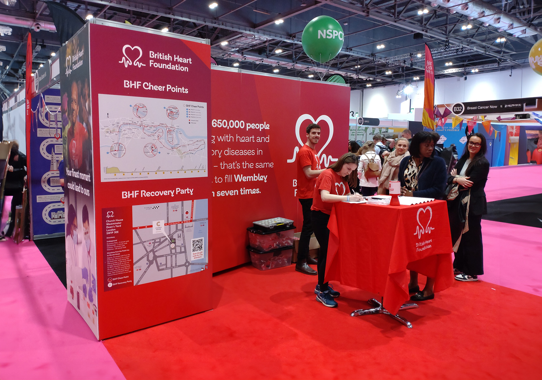 BHF Running Stand